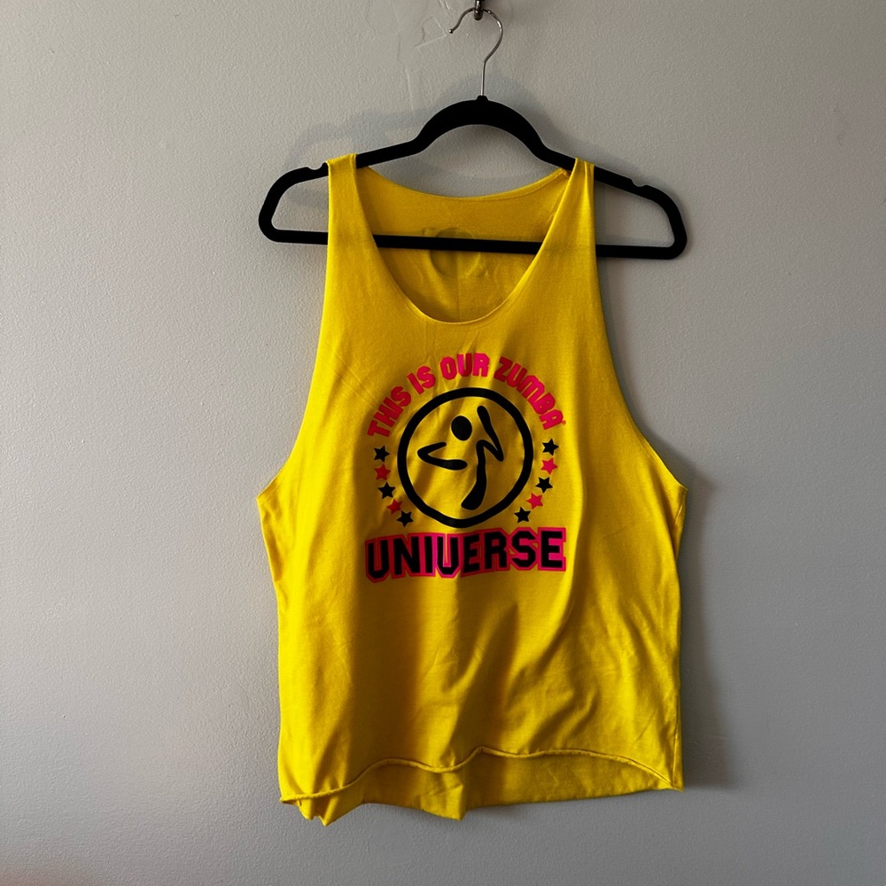 Zumba Fitness | Bright Yellow WEAR Graphic Tank